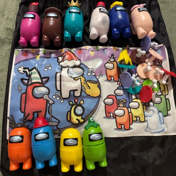 Colorful Among Us Toy Set - Picture 1 of 1